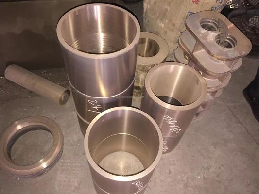 Donanım makineleri için özel sarı bakır tunç bronz döküm parçaları