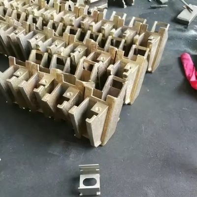 Customized CNC işleme aksesuarları ve yedek parçalar için tunç döşeme döküm oto parçaları