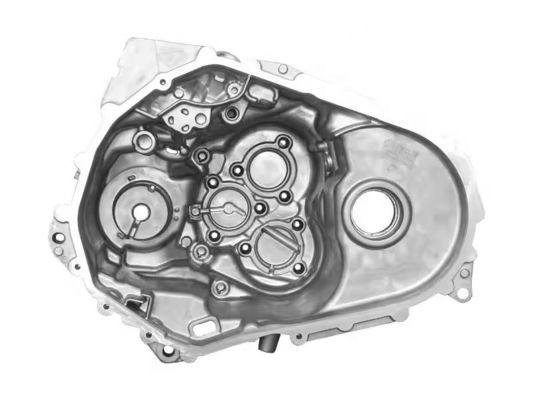Custom Logo Precision Die Casting Alüminyum Parçalar Zenk Kaplama ve Gravürle