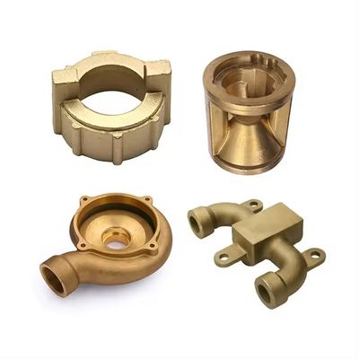 Precision Die Casting Metal Parçaları Formasyon Bakır dökme