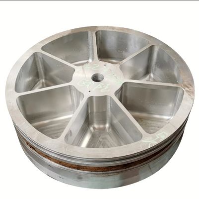 OEM Demir Paslanmaz Çelik Kalıplama Parçaları Alüminyum Uçan Tekerlek Pulley