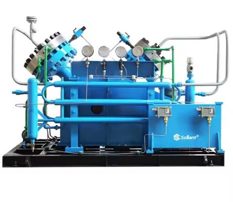 Hava Kompresörü Laboratuvar Ürünleri için Yüksek Basınçlı Gaz Gaz Hava Hidrojen Diyafram Kompresörü