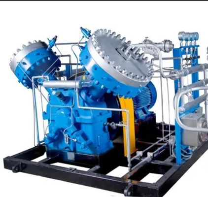 Diyafram Kompresörü Gaz Hava Kompresörleri Azot / Helium / Hidrojen / Argon Doğal Gaz Booster için Yüksek Basınçlı