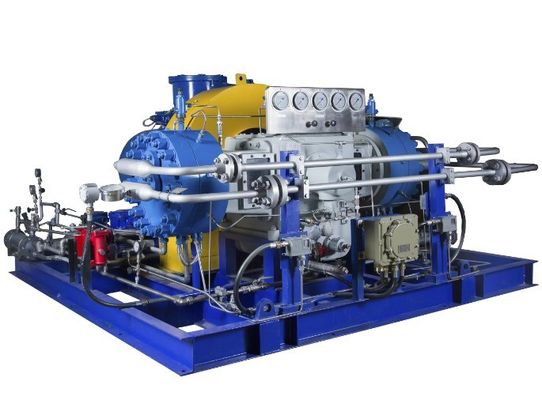Diyafram Kompresör Gaz Hava Hidrojen 55kw Hidrojen Yüksek Çalışma Verimliliği Giriş 2mpa Çıkış Akışı 240nm3/sa H2