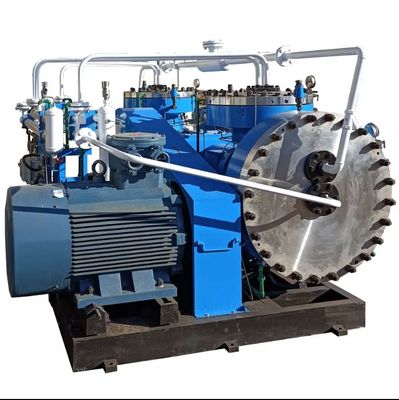 Diyafram Kompresör Gaz Hava Hidrojen 55kw Hidrojen Yüksek Çalışma Verimliliği Giriş 2mpa Çıkış Akışı 240nm3/sa H2